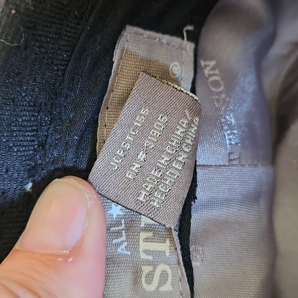 Stetson Stylish Black Fedora Hat - Picture 12 of 16